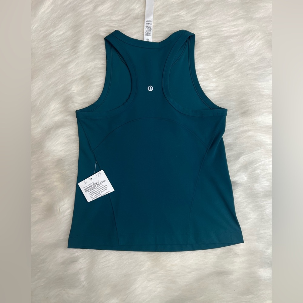 ‼️SOLD‼️🆕Lululemon 🍋Align™ Waist-Length
Racerback Tank Top Colour Storm Teal 6 - Picture 8 of 10